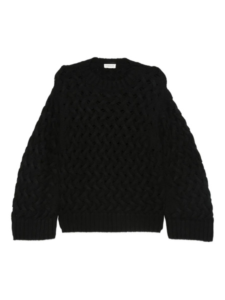  P.a.r.o.s.h. Open-knit Sweater - Black 