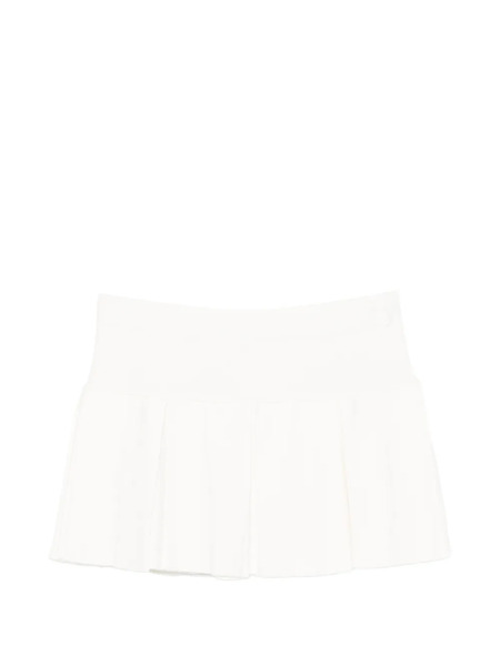  P.a.r.o.s.h. Pleated Mini Skirt - Neutrals 