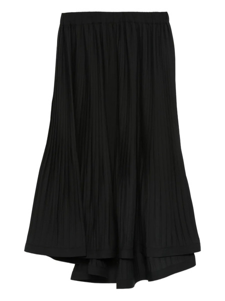  P.a.r.o.s.h. Pleated Skirt - Black 