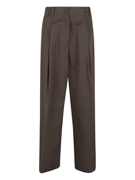  P.a.r.o.s.h. Pleated Trousers - Brown 
