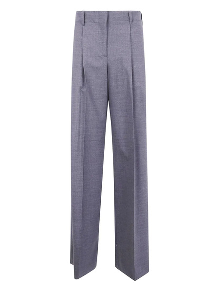  P.a.r.o.s.h. Pleated Wool Trousers - Grey 
