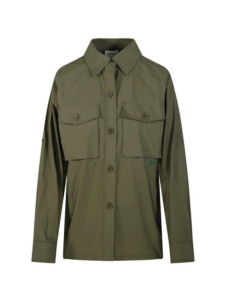  P.a.r.o.s.h. Pocket Shirt - Green 