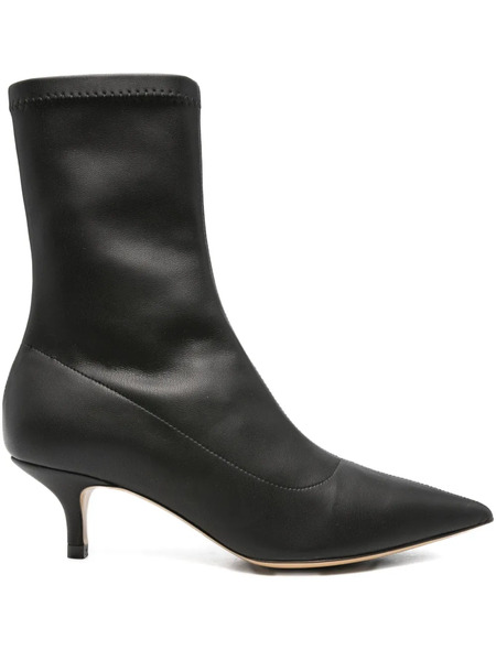  P.a.r.o.s.h. Pointed-toe Sock Boots - Black 