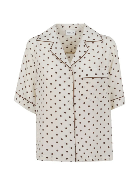  P.a.r.o.s.h. Polka-dot Shirt - Neutrals 