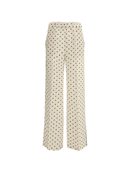  P.a.r.o.s.h. Polka Dot Trousers - Neutrals 