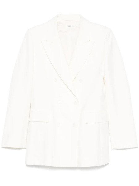  P.a.r.o.s.h. Raisa Blazer - White 