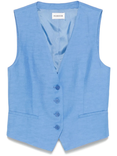  P.a.r.o.s.h. Raisa Gilet - Blue 