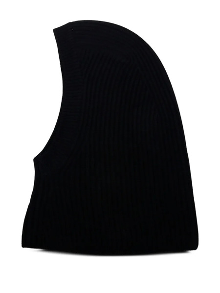  P.a.r.o.s.h. Ribbed Balaclava - Black 