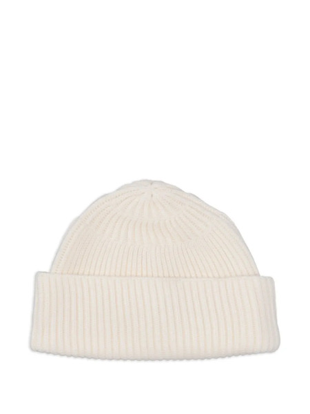  P.a.r.o.s.h. Ribbed Beanie Hat - Neutrals 