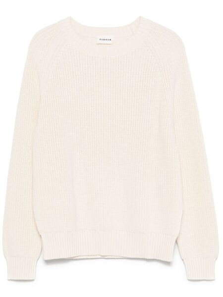  P.a.r.o.s.h. Ribbed-knit Sweater - Neutrals 