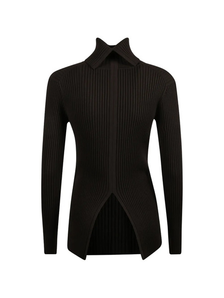  P.a.r.o.s.h. Ribbed Sweater - Brown 