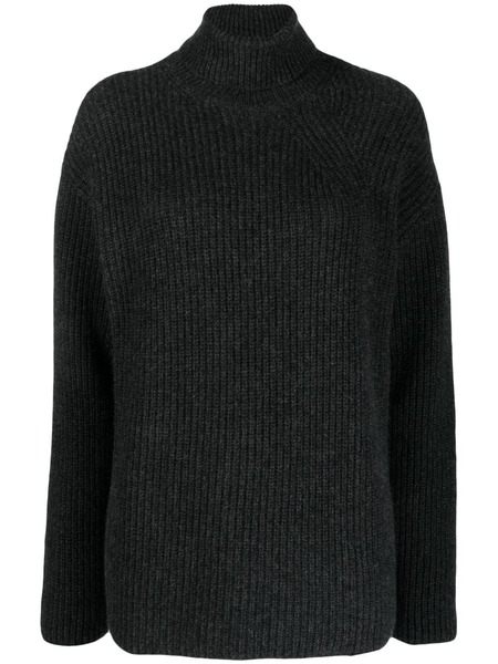  P.a.r.o.s.h. Roll-neck Cashmere Jumper - Grey 