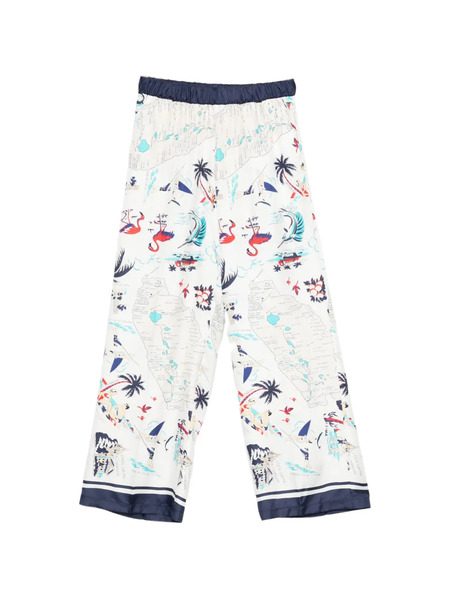  P.a.r.o.s.h. Scard Map-print Trousers - Neutrals 