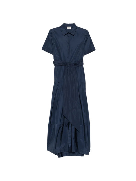  P.a.r.o.s.h. Self-tie Maxi Dress - Blue 