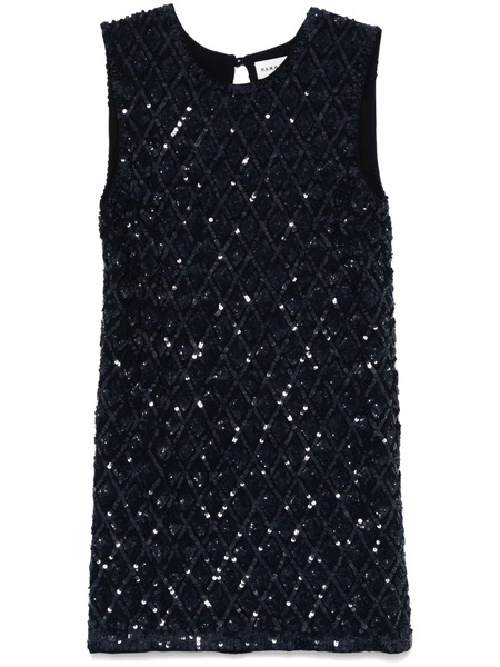  P.a.r.o.s.h. Sequined Mini Dress - Blue 