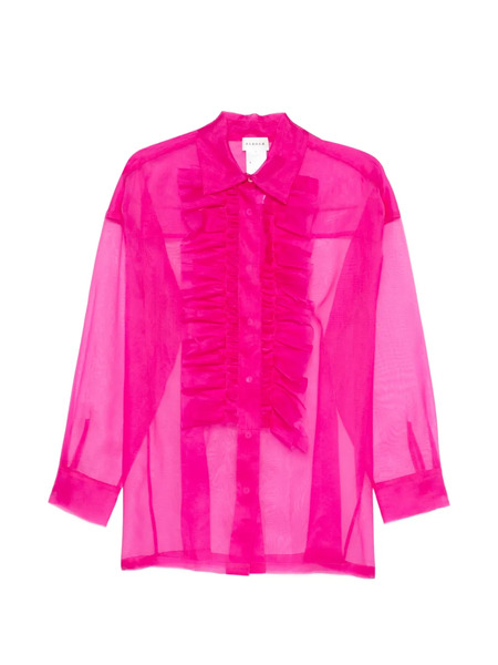  P.a.r.o.s.h. Shake Ruffled Blouse - Pink 
