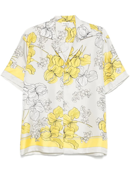  P.a.r.o.s.h. Silk Shirt - Yellow 