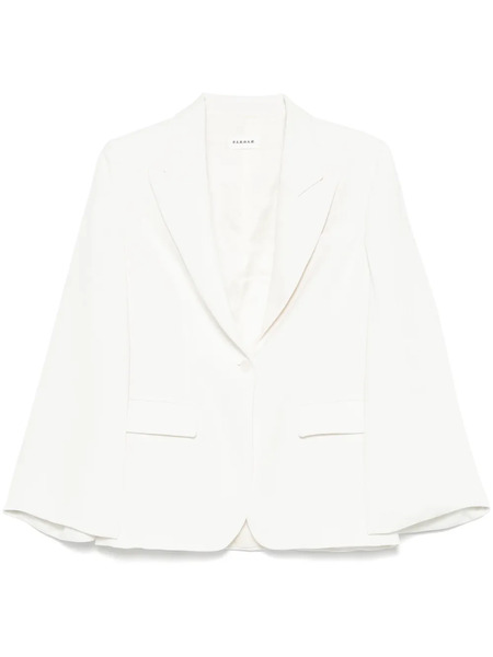  P.a.r.o.s.h. Single-breasted Blazer - White 