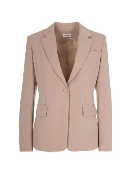 P.a.r.o.s.h. Single-breasted Button Blazer - Neutrals 