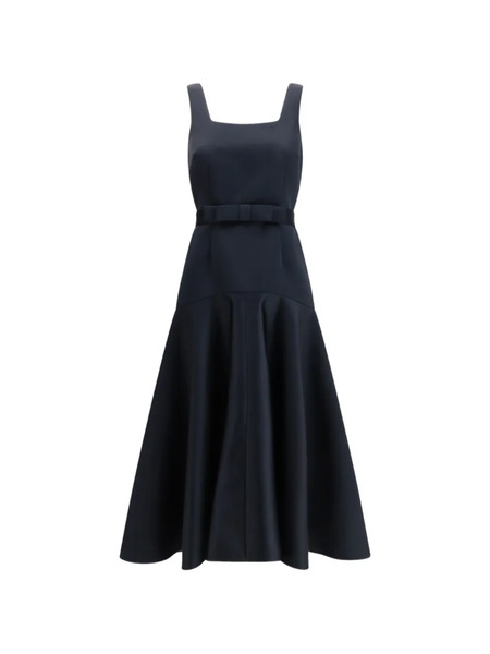  P.a.r.o.s.h. Square-neck Midi Dress - Blue 