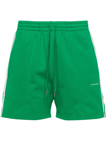  P.a.r.o.s.h. Striped Jersey Shorts - Green 