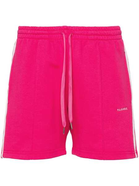  P.a.r.o.s.h. Striped Jersey Shorts - Pink 