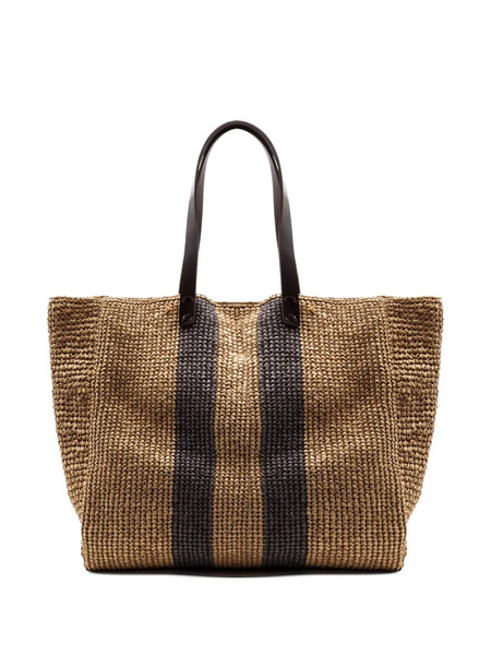  P.a.r.o.s.h. Striped Tote Bag - Neutrals 