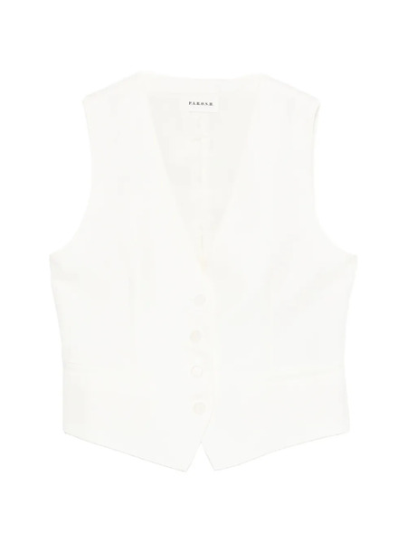 P.a.r.o.s.h. V-neck Button Jacket - Neutrals 