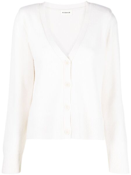  P.a.r.o.s.h. V-neck Cardigan - Neutrals 