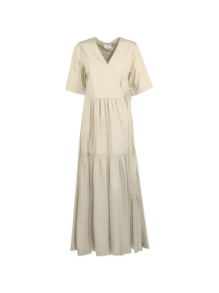  P.a.r.o.s.h. V-neck Wrap Dress - Neutrals 