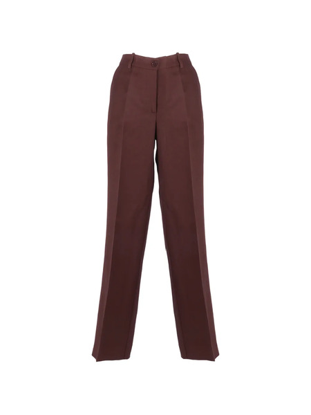  P.a.r.o.s.h. Wide Leg Trousers - Brown 