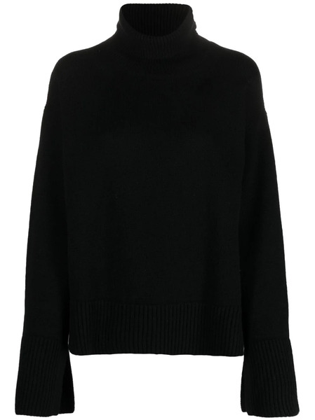  P.a.r.o.s.h. Wool High-neck Jumper - Black 