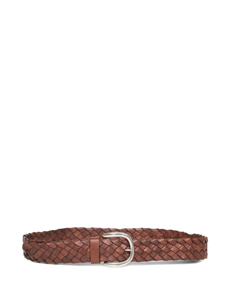 P.a.r.o.s.h. Woven Belt - Brown 