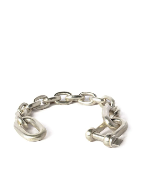  Parts Of Four Grade Chain Bracelet - Silver 