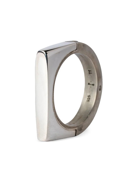  Parts Of Four Sistema Oval Sterling Silver Ring 