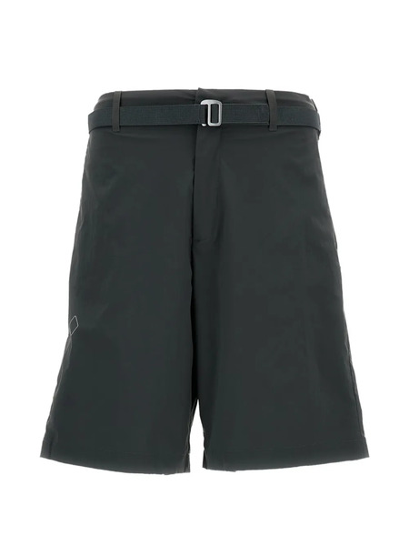  Pas Normal Studios Off-race Logo Belt Shorts - Grey 