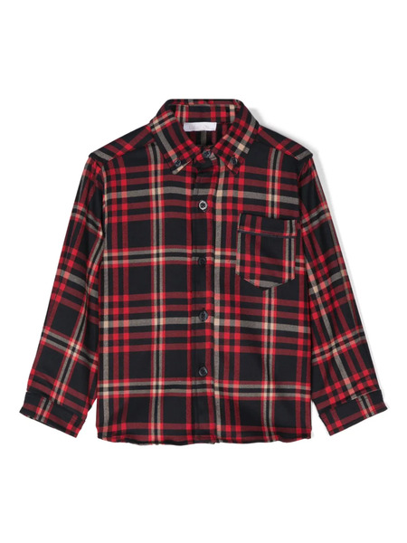  Patachou Checked Shirt - Black 
