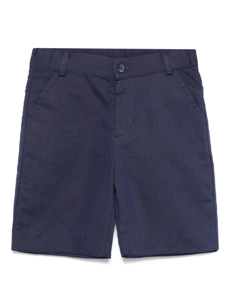  Patachou Elasticated-waist Bermuda Shorts - Blue 