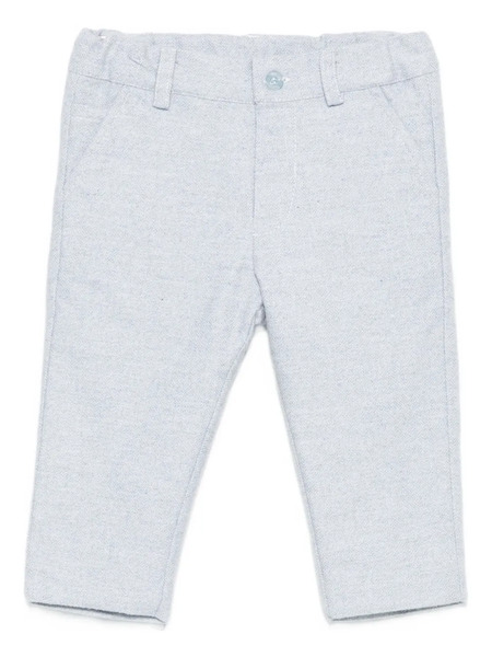  Patachou Herringbone-pattern Trousers - Blue 