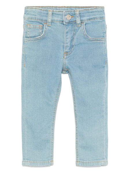  Patachou Logo-patch Jeans - Blue 
