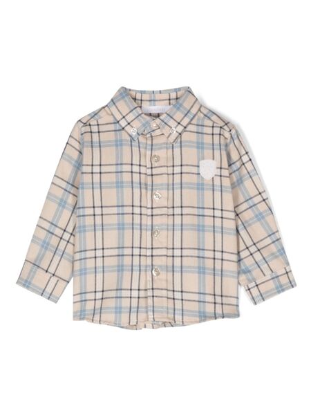  Patachou Logo-patch Shirt - Neutrals 