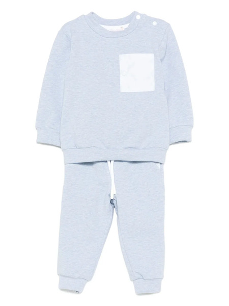  Patachou Patch-pocket Tracksuit (set Of Two) - Blue 