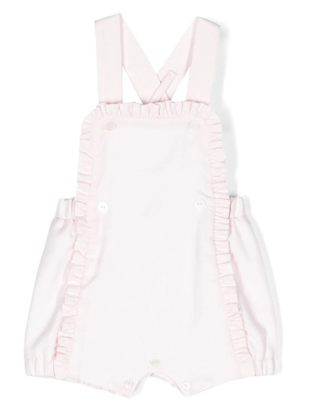  Patachou Ruffle Trim Romper - Pink 