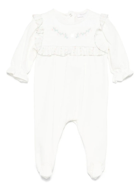 Patachou Ruffled Babygrow - Neutrals 