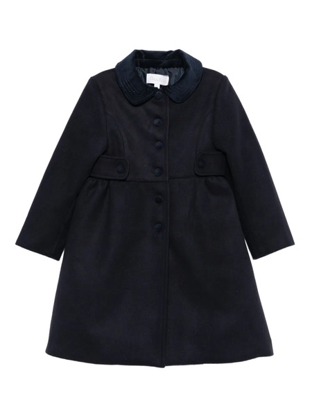  Patachou Single-breasted Coat - Blue 