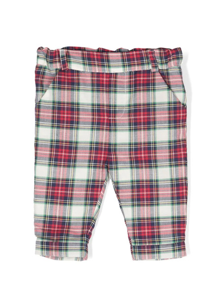  Patachou Tartan-check Trousers - Red 