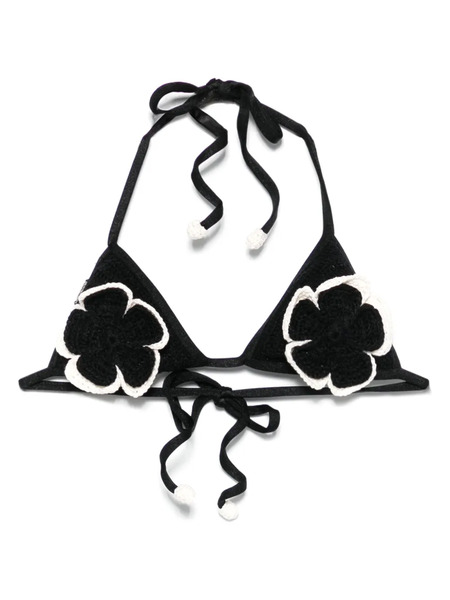  Patbo Poppy Bikini Top - Black 