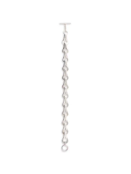  Patou Asymmetric Chain Bracelet - Silver 