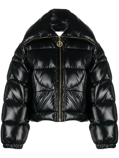  Patou Cropped Puffer Jacket - Black 