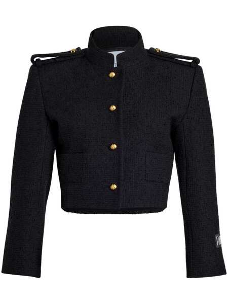  Patou Cropped Sailor Jacket - Black 